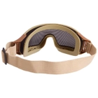 Тактические очки закрытого типа, маска защитная Хаки - изображение 4