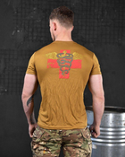 Тактическая потоотводящая футболка Odin Medical coyot M - изображение 7