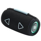 Портативна Bluetooth колонка TG657 1500 mAh з RGB підсвічуванням Black