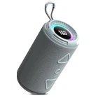 Портативна колонка TG656 8W з ремінцем і підсвічуванням Grey