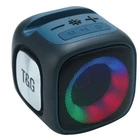 Портативна Bluetooth колонка TG359 7W з RGB підсвічуванням Black
