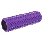 Массажный роллер ролик мфр заполненный пеной Zelart Grid Line Roller 9392 длина 45см Violet