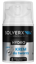 Крем для обличчя Solverx Hydro для чоловіків 50 мл (5907479387364) - зображення 1