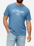 Koszulka męska s.Oliver 10.3.16.12.130.2148697-54D1 4XL Błękitna (4099975054299) - obraz 1