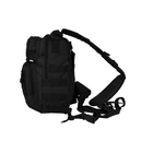 Рюкзак-сумка на одно плечо Mil-Tec 9 л черный 14059102 - изображение 6