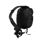 Рюкзак-сумка на одно плечо Mil-Tec 9 л черный 14059102 - изображение 8