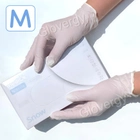 Перчатки нитриловые Mediok Snow размер M белые 100 шт - изображение 1