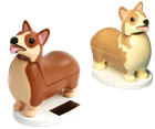 Figurka Kikkerland corgi Elroy 7 cm Beżowy (612615055889)