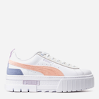 Sneakersy damskie na platformie Puma Mayze Mix Wns 38746804 36 (3.5UK) 23.5 cm Biały/Różowy (4065452452995)