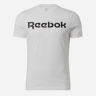 Футболка бавовняна довга чоловіча Reebok Gs Reebok Linear Rea 100038781 XL Біла (4062051838380) - зображення 5