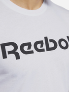 Koszulka męska bawełniana Reebok Gs Reebok Linear Rea 100038781 2XL Biała (4062051838458) - obraz 3