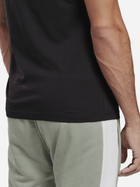 Koszulka męska bawełniana Reebok Gs Reebok Linear Rea 100042232 L Czarny/Biały (4064048052465) - obraz 5