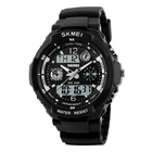 Чоловічий наручний годинник Skmei 0931 S-Shock (Чорний)