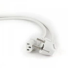 Кабель силовой Cablexpert PC-186W-VDE, CEE7/7-C13, длина 1.8 м, белый, сертифицированный VDE, 3*0.75 мм кв