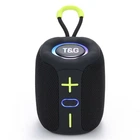 Портативная Bluetooth колонка TG658 8W с RGB подсветкой Black