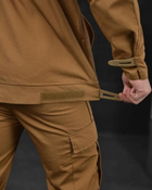 Тактичний костюм 3в1 штани+убакс+куртка весна/літо L койот (85647) - зображення 8