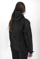 Женская тактическая куртка Eagle Soft Shell с флисом М Black (AW010796) - изображение 5
