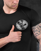 Тактическая потоотводящая футболка Odin dzen black XL - изображение 7
