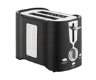 Тостер для хлеба электрический DSP KC-2038 на 2 отсека 850 Вт со сменным поддоном черный