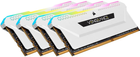 Pamięć RAM Corsair DDR4-3600 65536MB PC4-28800 (Kit of 4x16384) Vengeance RGB Pro SL White (CMH64GX4M4D3600C18W) - obraz 3
