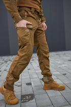 Мужские тактические штаны Kayman Military койот с усиленными зонами и накладными карманами Rip-stop 30/32 - изображение 10