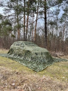 Маскировочная сетка 4х6м для автомобиля, пикапа, внедорожника и техники "Листья зелёные №1" - изображение 6