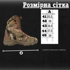 Тактичні черевики monolit cordura мультикам МТК 45 - зображення 4