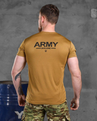 Тактична футболка потовідвідна Odin кайот Army 3XL - зображення 5