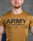 Тактическая потоотводящая футболка Odin кайот Army 3XL - изображение 6