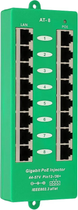 Активний POE-інжектор Extralink 8-портовий гігабітний 802.3AT/AF режим A (EX.12561) - зображення 3