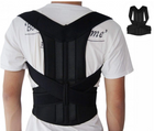 Розумний коректор постави Spine Back pain need help грудопоперековий ортопедичний корсет XXL - зображення 9