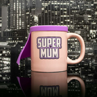 Kubek ThumbsUp! ceramiczny Super Mum z peleryną (5060491775189) - obraz 3