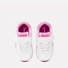 Buty sportowe dziecięce dla dziewczynki na rzepy Reebok Royal Cl Jog 100075162 22.5 Białe (1200143260869) - obraz 4