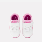 Buty sportowe dziecięce dla dziewczynki na rzepy Reebok Royal Cl Jog 100075162 25.5 Białe (1200143260913) - obraz 4