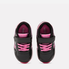 Buty sportowe dziecięce dla dziewczynki na rzepy Reebok Royal Cl Jog 100075178 22 Czarne (1200143262269) - obraz 4