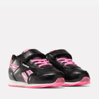 Дитячі кросівки для дівчинки Reebok Royal Cl Jog 100075178 26 Чорні (1200143262337) - зображення 2