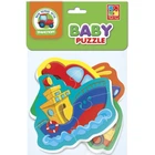 Беби пазлы фомовые Транспорт 4 шт Vladi Toys (VT1106-96) (221861)
