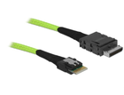 Kabel Delock OCuLink PCIe SFF - SFF 4i 0.5 m Black (4043619858019) - obraz 1
