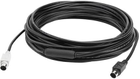 Kabel Logitech Webcam Group mini-DIN - mini DIN przedłużający 10 m Black (939-001487) - obraz 1