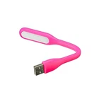 Светодиодная LED лампа для ноутбука Розовая USB (111C5) CLS55