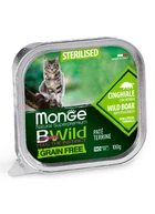 Корм Monge BWild Sterilised Кабана с овощами 100 г