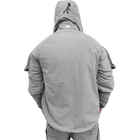 Тактична куртка GRAD PCU level 5 neoflex сіра M-Long - изображение 9