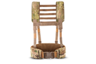 Ремінно плечова система базова U-WIN з лямками / розвантажувальна система РПС під балістичний пакет розміру М Cordura 1000 Мультикам - изображение 1