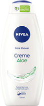 Гель для душу Nivea Care Shower Creme Aloe 750 мл (4005900648181) - зображення 1