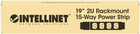 Listwa zasilająca Intellinet 19" 2U Rackmount PDU 15 gniazd 3 m Czarny (766623714051) - obraz 5