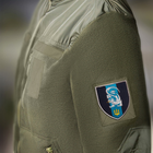 Шеврон нашивка на липучці IDEIA Морська піхота 7х8 см синій (2200004295695) - зображення 8