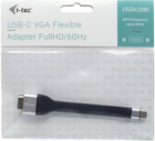 Adapter i-tec USB-C / VGA Flexible (C31FLATVGA60HZ) - obraz 3