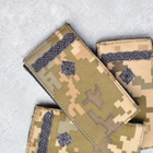 Шеврон нашивка на липучке IDEIA погон звания ВСУ Майор 5х10 см (2200004272634) - изображение 5