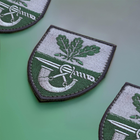 Шеврон на липучке IDEIA 61 отдельная пехотная егерская бригада 7х8 см зеленый (2200004269979) - изображение 6