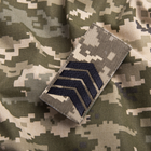 Шеврон нашивка на липучці IDEIA погон звання ЗСУ Лейтенант 5х10 см (2200004269580) - зображення 3